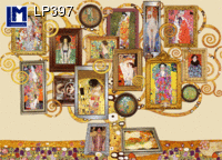 Postcard GUSTAV KLIMT TREE LP397 