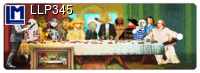Bookmark LAST SUPPER MODERN VERSION LLP345
