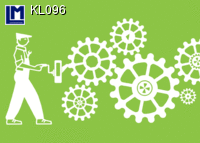 Картичка GEARS KL096