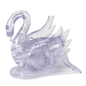 3D Crystal Puzzle Swan