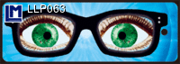 Bookmark GLASSES AND FUNNY EYES LLP063