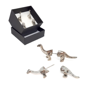 Dinosaur earrings