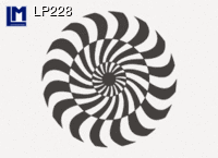 Postcard GEOMETRIC LP228