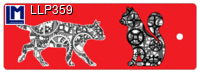 Bookmark CAT ANIMALS LLP359