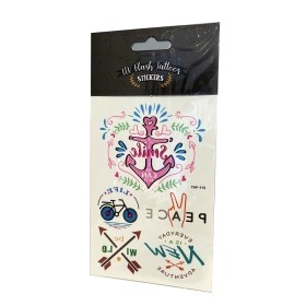 UV Flash Tattoos Set
