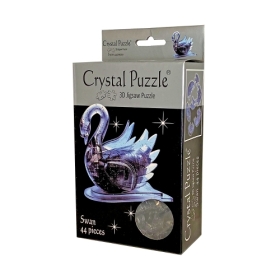 3D Crystal Puzzle Swan