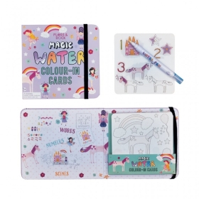 Magic Colour Changing Water Cards - Unicorns
