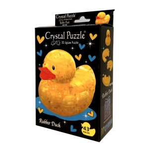 3D Crystal Puzzle Rubber Duck