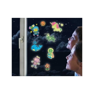 Glow window art set
