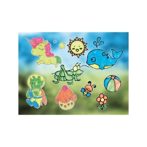 Glow window art set