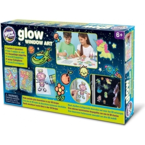 Glow window art set
