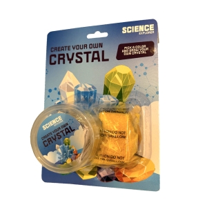 Growing crystal set